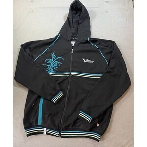 LRG Roots and Equipment Black Full Zip Hoodie Jacket‎ Men's XXL Long Sleeve